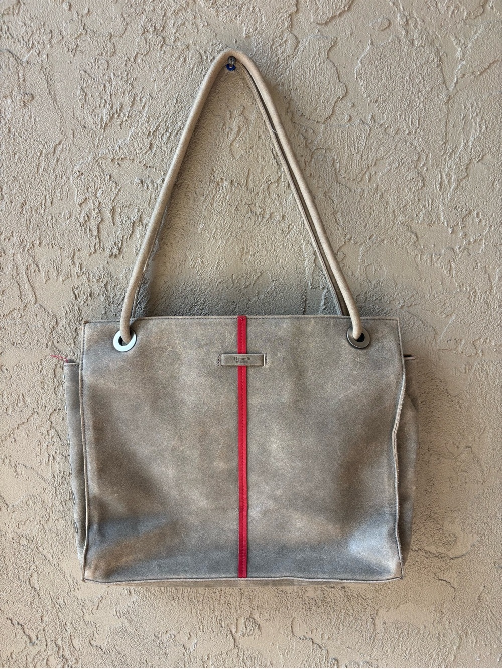 Hammitt Benjamin Pewter shoulder bag